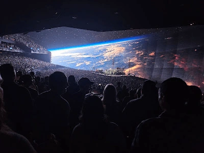 seating View from Section 110 sphere las vegas