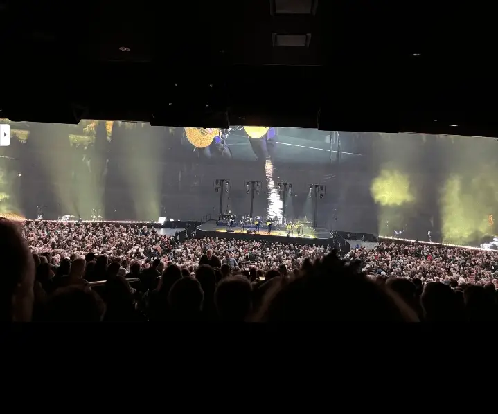 view of stage inside the sphere las Vegas from section 106