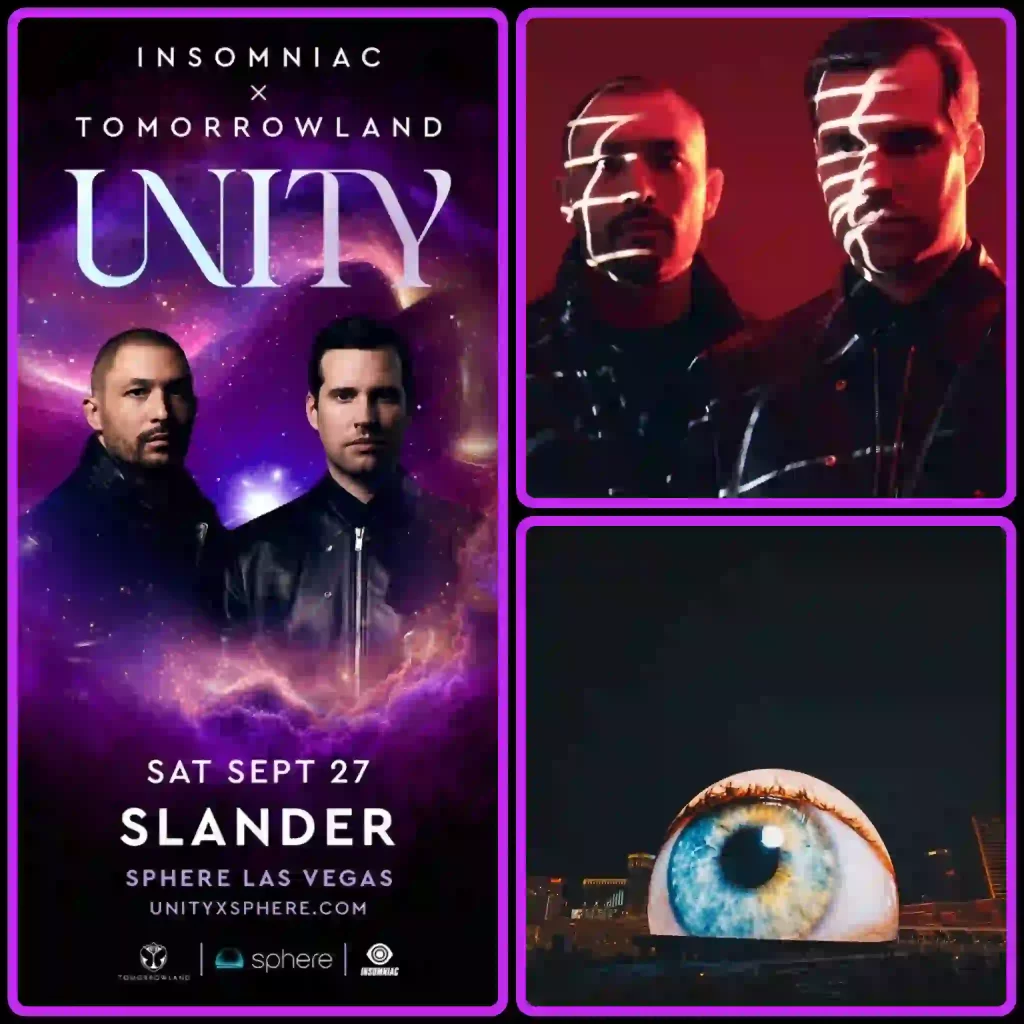 Slander at Sphere las vegas join Unity on September 27 in 2025