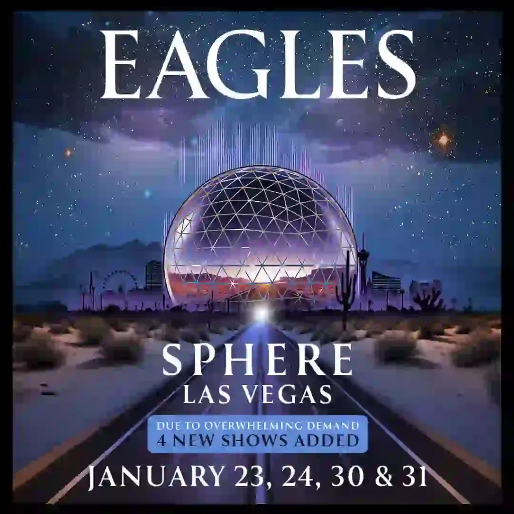 Eagles Add 2026 Sphere show poster