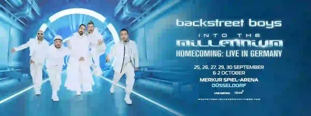 Backstreet Boys Announce SIX-NIGHT “Into The Millennium — HOMECOMING: Live in Germany” Residency at Merkur Spiel-Arena