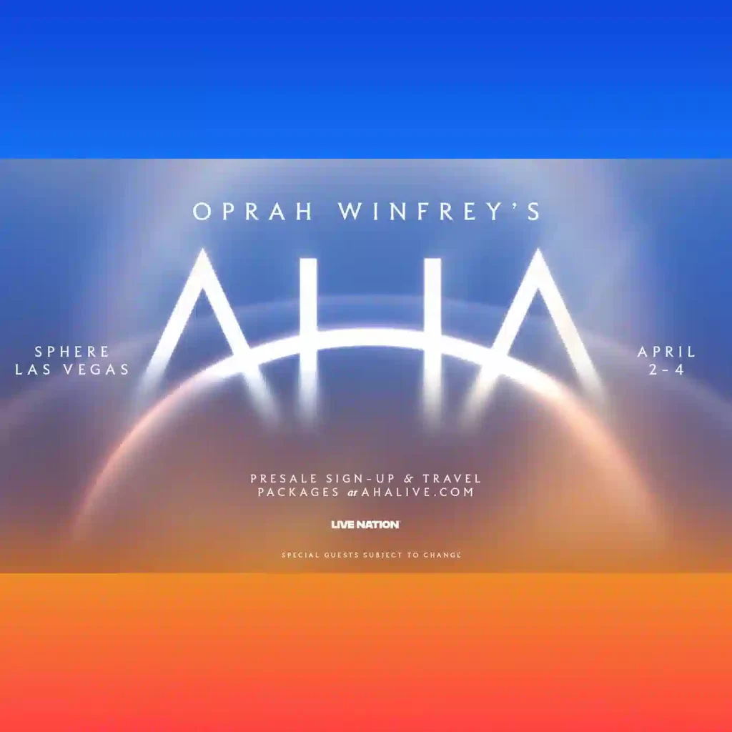 Oprah Winfrey’s Aha sphere vegas
